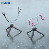 ราคา [Lowever] ที่วางคันเบ็ดแบบปรับระดับ พร้อมขาตั้งสามขา เครื่องมือตกปลาสำหรับกลางแจ้งและชายหาด (44009000269)