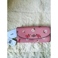 ราคา ใหม่แท้พร้อมป้ายราคา!!COACH กระเป๋าสตางค์ SLIM ENVELOPE WALLET WITH TOSSED PEONY PRINT (COACH F67529) PETAL MULTI/SILVER (2209346531)