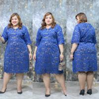 ราคา M120/122เดรสลูกไม้ไซส์ใหญ่อก48-60 (23646708777)