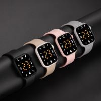 ราคา นาฬิกาข้อมือดิจิทัลอิเล็กทรอนิกส์ สายซิลิโคน มีไฟ Led สไตล์สปอร์ต แฟชั่นเรียบง่าย สําหรับผู้หญิง และผู้ชาย (25121337328)