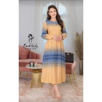 ราคา เดรสแขนยาว เดรสผ้าไทย เดรสงานป้าย ผ้าไทยงานป้าย 2xl xxl (11835362734)