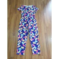 ราคา จั้มสูทขายาว ซิปหลังงานป้าย something sz.M มือ1 (18885755634)