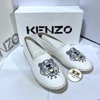 ราคา รองเท้าผู้หญิง KENZO Espadrilles tiger size41 สีขาว มือ1 พร้อมกล่อง เคนโซ่ของแท้ slip on สลิปออน white loafer shoe (21393660226)