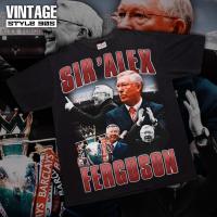 ราคา T-shirt เสื้อยืดวินเทจสไตส์ ลาย Sir alex ferguson ป้าย Hiptrack จะเป็นตะเข็บเดี่ยวผ้าหนาคอหนาเนื้อผ้าดี สวย!!!S-5XL (21180983212)