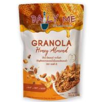 ราคา Daily Me Honey Almond Granola เดลลี่มี ธัญพืชอบกรอบ กราโนล่า รสน้ำผึ้งและอัลมอนด์ 500g. (24000389020)