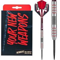ราคา RUTHLESS RX STEEL TIP DART-22G TWIN KNURL BLACK RED Ruthless Winners ลูกดอก 90% เหล็กทังสเตน (ARROW DART KELULI) (43626902651)