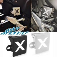 ราคา สําหรับ HONDA NX400 NX500 CB400F CB400X CB500F CB500X CBR500R ด้านหลังล้อท่อ Guard Trim ฝาครอบสายเคเบิล (24287040744)