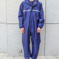 ราคา MVP [จัดส่งรวดเร็ว] เสื้อกันฝนชิ้นเดียวหลวม เสื้อกันฝนมีแถบสะท้อนแสง เสื้อผ้าทำงานเพื่อความปลอดภัยกันน้ำ (27356372788)
