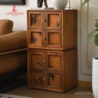ราคา ตู้ลิ้นชักผ้าไหมสไตล์วินเทจ Xiangyun ตู้โมดูลาร์ไม้เนื้อแข็ง ตู้ประตูการ์ด สไตล์จีนใหม่ ตู้ทีวี โต๊ะข้างเตียงวินเทจ IBGM (24646635352)