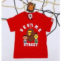 ราคา 潮牌 พรีเมี่ยม 1:1 AAPE A BATHING APE BAPE Baby Milo Kids Unisex พิเศษ Limited โลโก้การพิมพ์ Tshirt (43763835702)