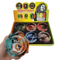 ราคา ที่เขี่ยบุหรี่แก้ว ทรงกลม ที่ทิ้งก้นบุหรี่แก้วใส สามารถเลือกสีและลายได้ 85MM พร้อมส่งในไทย (27914780975)