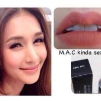 ราคา MAC Matte Lipstick #Kinda Sexy 3g เนื้อแมทเนียนนุ่ม จาก King Power/counterไทย (804781090)