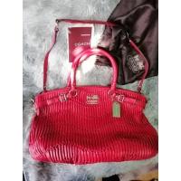 ราคา coach ทรงพัดสีแดงสดหนังแท้ (15712612763)