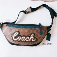ราคา Coach Warren Belt Bag In Signature Canvas F76795 (3907515788)