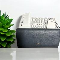 ราคา กระเป๋าสตางค์ใบยาว FURLA สีน้ำเงิน (27018502736)