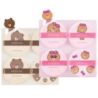 ราคา MISSHA Tension Pact Puff Fitting (Line friends Edition) 1pack (4pcs) (1705850295)