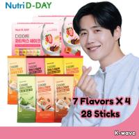 ราคา [Nutri D-Day] NEW SEASON 2 Diet Shake 28 Sticks(7 รสชาติ x 4ea) EXP DATE 2026. 05. 15/Sticks diet อาหารเสริมโปรตีน ลดน้ําหนัก อาหารเกาหลี MealReplac (27691486286)