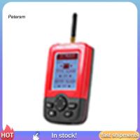 ราคา PP Lake ตกปลาทะเลสมาร์ทแบบพกพา Fish Finder ความลึกนาฬิกาปลุกไร้สาย Sonar Sensor (53704316082)