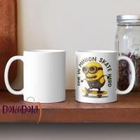 ราคา One In A Minion One Eyed Minion Skateboarding Minion Coffee Mug (49853976267)