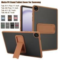 ราคา สําหรับ Samsung Galaxy Tab A11 + A9 + A11 A9 Plus 11 นิ้วกรณี Matte PC Stand ฝาครอบแท็บเล็ตสําหรับ Samsung Galaxy Tab A11 A9 8.7 "Funda (58105740357)