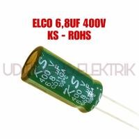 ราคา ELCO 6.8UF 400V KS ROSH CAPACITOR ELKO 6.8UF 400V (26215193121)