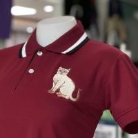 ราคา Raphael Polo Club: เสื้อโปโลแขนจัมพ์ สีเลือดหมู (หญิง) (28404254386)
