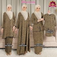 ราคา DHIA COTTON Set Sedon Kurung Embun Material Mango Silk BLUE BLACK 23 (52856010231)