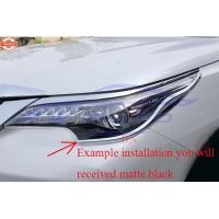 ราคา ครอไฟหน้า ครอไฟท้าย โตโยต้า ฟอร์จูนเนอร์ 2015-2019/2020-2022 สีดำด้าน โครเมี่ยม ดำด้าน ชุโครเมี่ยม ฝา ครอ คิ้ว ไฟหน้า ไฟ (43873349035)