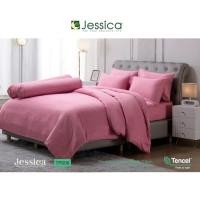 ราคา Jessica Tencel [ทอ 500 เส้น] ชุดผ้าปูที่นอน เจสสิก้า รุ่น เทนเซล สีพื้น สีชมพู TP006 (29892851946)