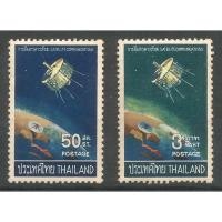 ราคา แสตมป์ไทย ชุดการสื่อสารดาวเทียมปี 2511 ยังไม่ได้ใช้ สภาพดี ครบชุด 2 ดวง อายุ 57 ปี เหมาะแก่การเก็บสะสมไว้เป็นที่ระลึก (49401797153)