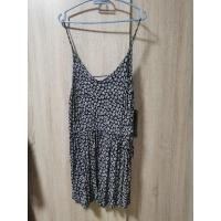 ราคา จั้มสูทขาสั้นลายดอกเดซี่สีกรม (21307486832)