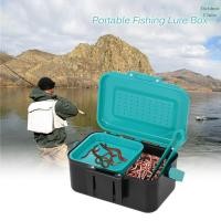 ราคา กล่องล่อตกปลาแบบพกพา พร้อมเหยื่อล่อสดและอุปกรณ์ครบเซต สำหรับการตกปลาสะดวกพกพา (40856110269)