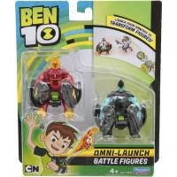 ราคา Ben 10 Omni Launcher Battle Figures Refill - Heatblast & XLR8 (22557080331)