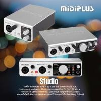 ราคา Midiplus Studio Audio Interface มีให้เลือก 3รุ่นตามความต้องการ Studio M ,Studio 2 และStudio 4 แถมโปรแกรม Cubase LE ฟรี (11259195643)