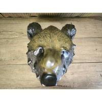 ราคา งานไม้แกะสลัก หัวหมี ขนาด 36 ซม made in japan (28822903812)