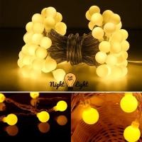 ราคา ไฟเชอรี่ ไฟประดับ ไฟประดับเต็นท์ สี Warm White แบบใส่ถ่าน (6445571268)