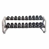 ราคา TPU DUMBBELL SET 2.5KG - 25KG with Rack 20pcs (732197619)