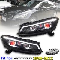 ราคา ไฟหน้าแต่ง ไฟหน้าโปรเจคเตอร์ ไฟหน้า LED Light Bar Devil Eye Honda Accord 2008-2012 สำหรับ ฮอนด้า แอคคอร์ด 2008-2012 (2688362737)