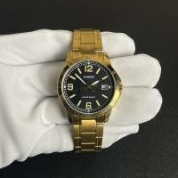 ราคา CASIO MTP-V004G-1B นาฬิกาผู้ชาย สีทอง Quartz ของแท้ มือหนึ่ง พร้อมส่ง (50404072349)