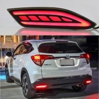 ราคา ไฟทับทิมท้าย ไฟกันชนท้าย HRV รุ่น LAVA LED แบบโคมดำ (13004282197)