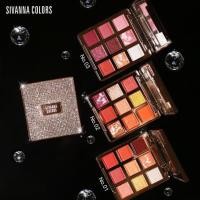 ราคา Sivanna Colors Diamond Rose Essence Oil 9-Color Eyeshadow HF6032 ซีเวียน่า พาเลททาตา 9 สี (17624155386)