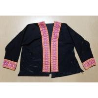 ราคา เสื้อม้งเก่า เสื้อคลุมม้ง งานโบราณ ลายปักสวย (25852610221)