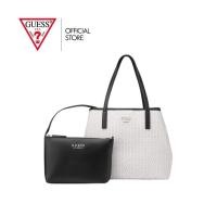 ราคา GUESS กระเป๋า รุ่น SV985624 PORTINI TRAP TOTE TOTE สีขาว (41819213261)