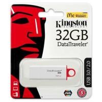 ราคา 32GB FLASH DRIVE (แฟลชไดร์ฟ) KINGSTON DATA TRAVELER GENERATION 4 (DTIG4/32GB) - รับประกัน 5 ปี (2658244023)