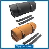 ราคา [Dynwave1] รถจักรยานยนต์สากลรถมอเตอร์ไซด์หนัง PU Saddlebags กระเป๋าเครื่องมือกันน้ํา (55104304356)