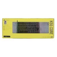 ราคา KEYBOARD (คีย์บอร์ด) CORSAIR K55 CORE (BLACK) (RUBBER DOME - RGB - EN/TH) (CH-9226C65-TH) (29292801138)