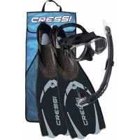 ราคา CRESSI PLUMA BAG SET OF MASK, FINS, AND SNORKEL TUBE-ชุดอุปกรณ์ดำน้ำครบชุด ฟิน/ตีนกบ พร้อมท่อหายใจ (1759182580)