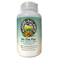 ราคา Nature Balance Bio Zinc Plus เนเจอร์ บาลานซ์ ไบโอ ซิงค์ พลัส 90 แคปซูล จำนวน 1 กระปุก (26453167618)