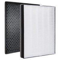 ราคา เครื่องฟอกอากาศ HEPA filter + ตัวกรองถ่านกัมมันต์ FY2422 FY2420 อะไหล่สําหรับ Philips AC2882 AC2887 AC2889 AC3822 AC3829 AC3824 เปลี่ยน (24541309208)