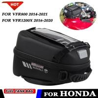 ราคา For HONDA VFR800 VFR 800 VFR1200 X/D/F VFR 1200X 1200D Fuel Tank Bag with Tank Adapter Ring Touch N (48052423086)